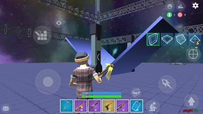 Momento de festa num jogo party